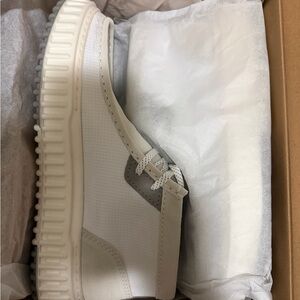 Clarks White Chukka Boots